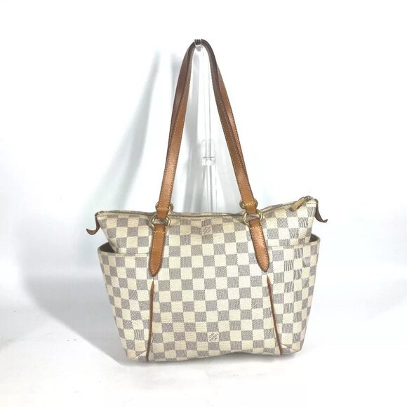 LOUIS VUITTON N51261 Damier Azur TotallyPM Bag Shoulder Bag Tote Bag - Picture 3 of 16